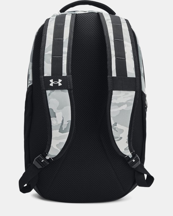 UA Hustle 5.0 Backpack, White, pdpMainDesktop image number 2